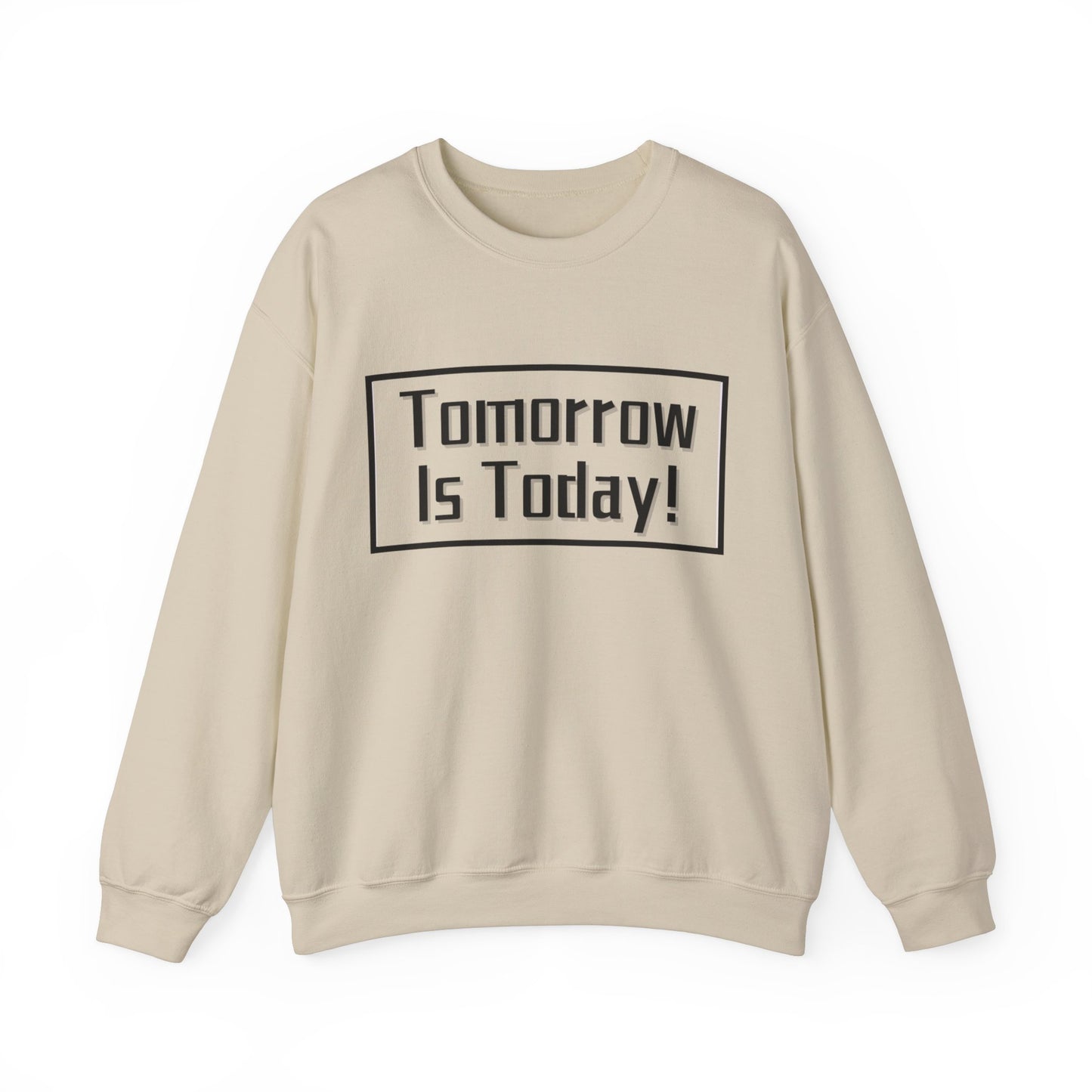 Tomorrow/Today Unisex Crewneck Sweatshirt(Adult)