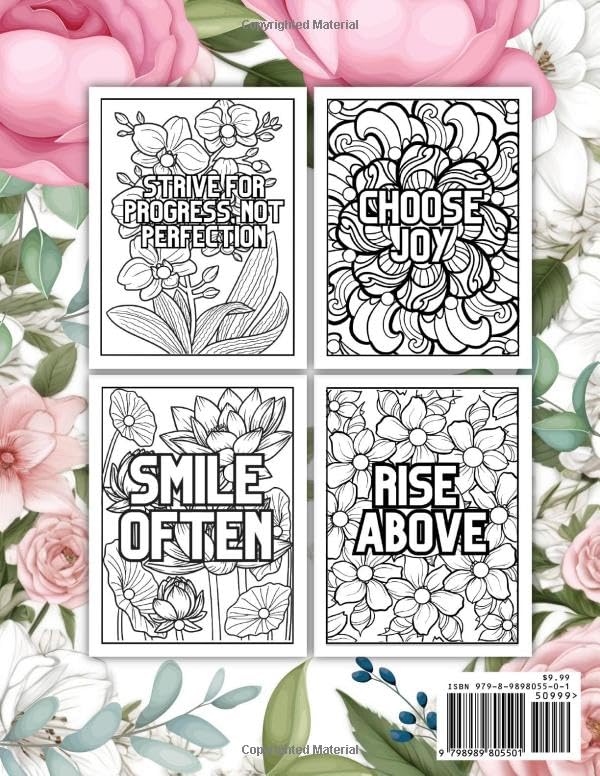 Be Kind to Your Mind: A Positive Thinking Coloring Book