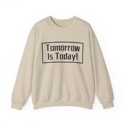 Tomorrow/Today Unisex Crewneck Sweatshirt(Adult)