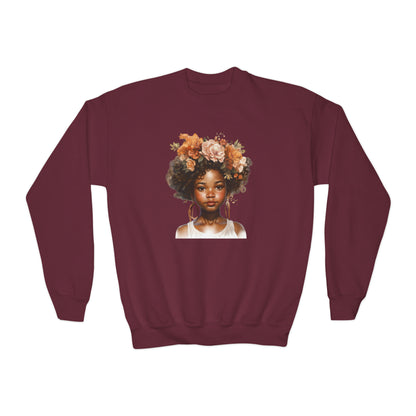 Floral Tresses-Sweatshirt(KIDS)