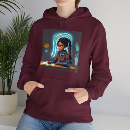 Aura- Unisex Hooded Sweatshirt