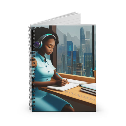 Jasmine Spiral Notepad