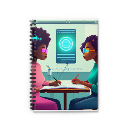 Alexis and Shanice Spiral Notepad