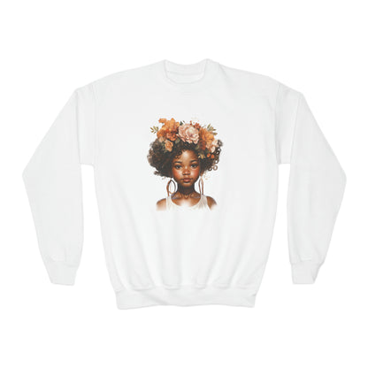 Floral Tresses-Sweatshirt(KIDS)