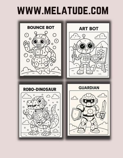 Robotville-Color By Number