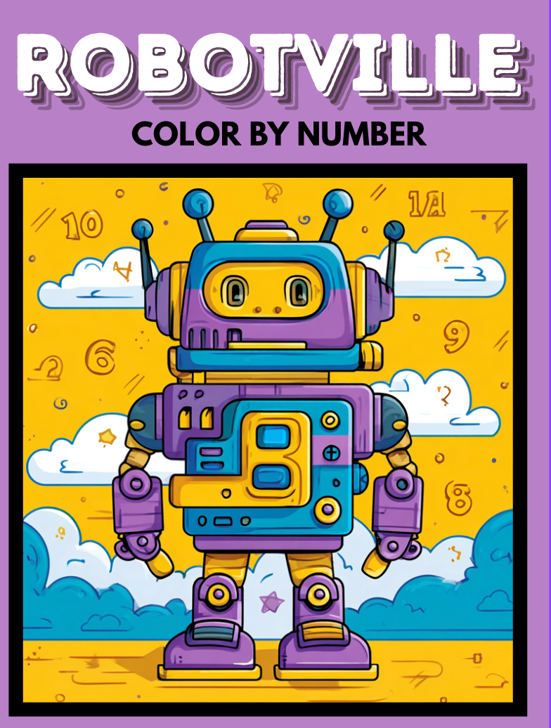 Robotville-Color By Number